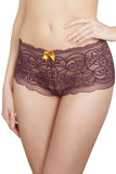 Prune Lace L'Amour Shorty Brief