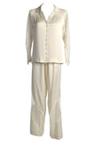 Love Story Creme Silk Pyjamas