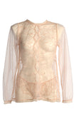 Love Story Apricot Lace Blouson