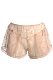 Love Story Apricot Lace Shortie Brief