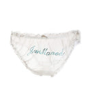 Just Married Silk Chiffon Knickers