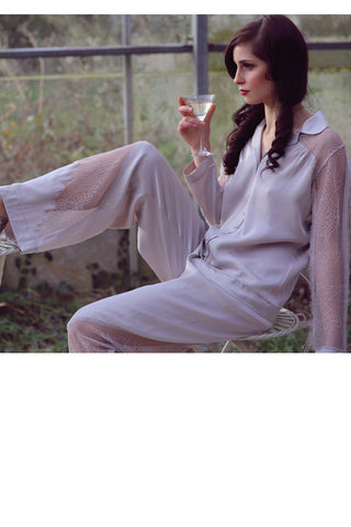 Love Story Mink Silk Pyjamas