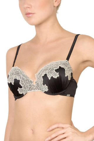 Black La Sublime Underwire Padded Bra