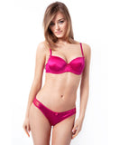 Raspberry Ripple Moulded Bra